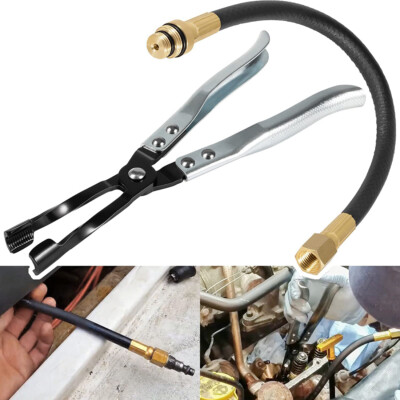 19700 Air Operated Valve Holder + HW0107 Valve Stem Seal Pliers Remover Tool Set