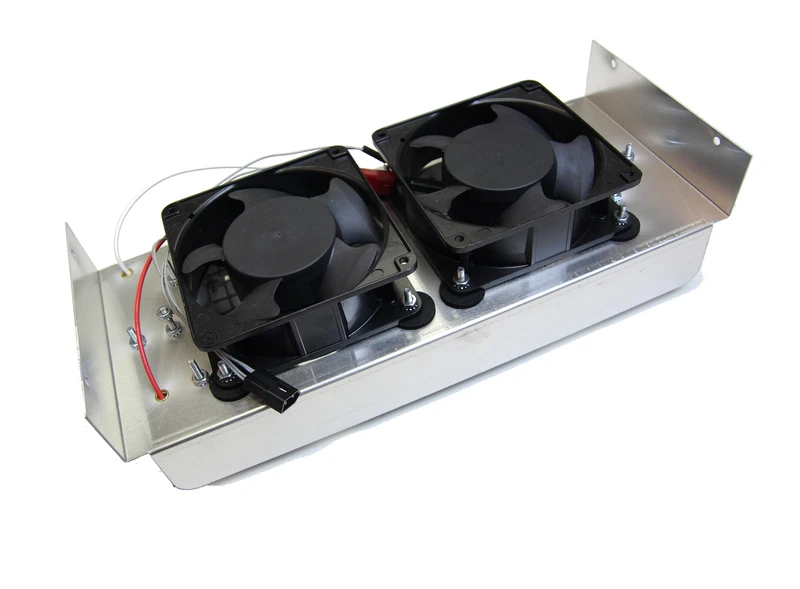 G.Q.F. MANUFACTURING CO. NEW GQF 3169 - 2 Fan Heater Assembly Replacement 1502 1500 Cabinet Incubator USA