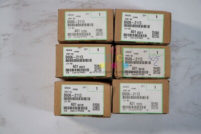6 OEM Ricoh MP 301SPF,DF1030 Doc Feeder Pickup Roller D606-2113 (D6062113)