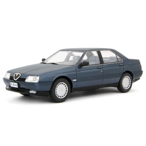 ALFA ROMEO 164 2.0i TWIN SPARK 1987 METALLIC BLUE 1:18 Laudo Racing Modellino - Imagen 1 de 4
