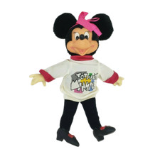 APPLAUSE 11" VINTAGE 1986 TOTALLY MINNIE MOUSE DISNEY STUFFED ANIMAL PLUSH TOY