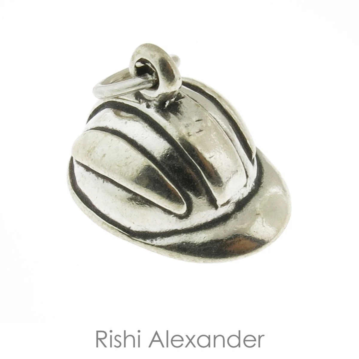 925 Sterling Silver Hard Hat Charm American Made eBay