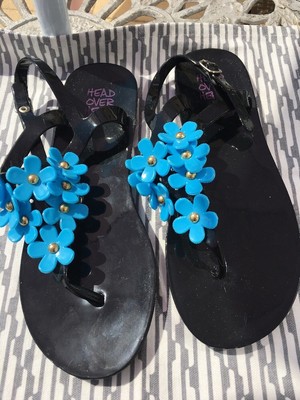 head over heels flip flops