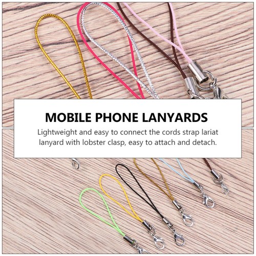 50 Pcs Lobster Buckle Rope Clasp Clasps Cords String Strap Keychain - Photo 12 sur 12