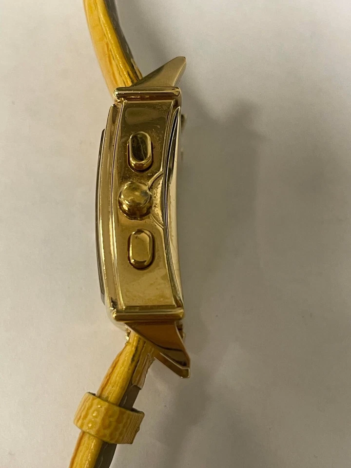 NEWTON-SONS Womans Royal Cube QG30101 Leather Band/Water Resistant Watch - Image 3 of 4