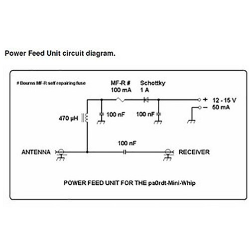 Mini-Whip MF HF Mudule Active RX Antenna 10KHz-30MHz SMA DC9-15V SMA female - Zdjęcie 8 z 10