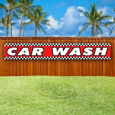 #ad CAR WASH Advertising Vinyl Banner Flag Sign LARGE HUGE XXL SIZES $62.77