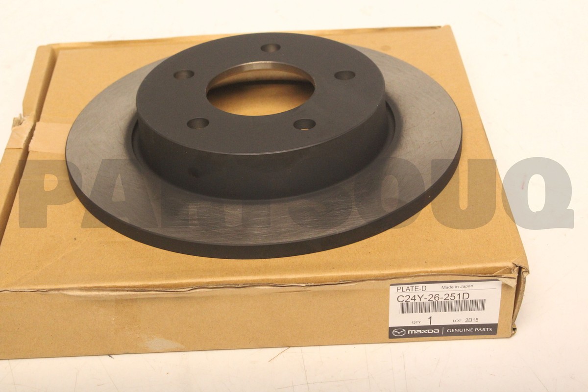 C24Y26251D Genuine Mazda PLATE,DISC C24Y-26-251D | eBay