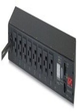 APC Rack Mount PDU Metered 120V/15A 8 Outlets 1U Horizontal Rackmount AP7800 