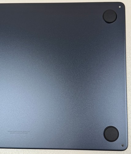 Apple MacBook Air 13" Midnight M3 2024 A3113 Lower Bottom Case Cover NEW - Bild 3 von 8
