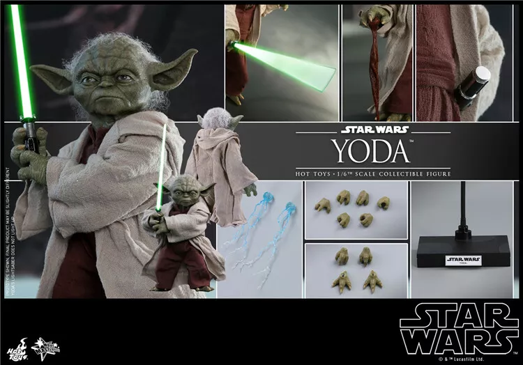 Hot toys yoda attack cheap of the clones