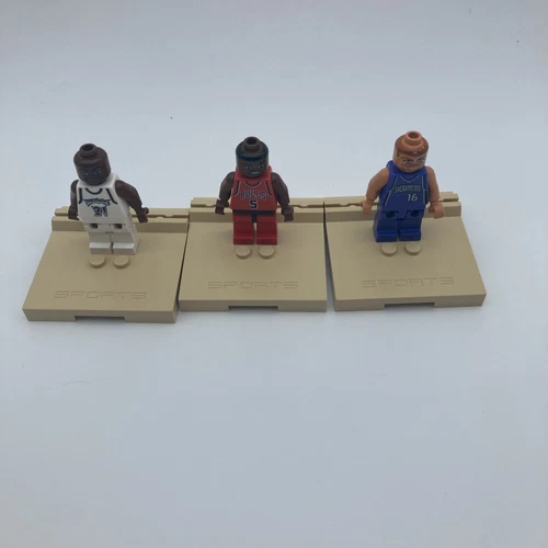 LEGO 3566 NBA – JALEN ROSE BULLS KEVIN GARNETT WOLVES PREDRAG STOJANOVICH KINGS