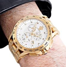 Versace Men's Watch VE3E00721 New Sport Tech Chronograph SWISS MADE