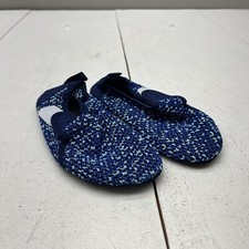 Blue Mesh Water Shoes Lightweight Breathable Child Slip On Unisex Size US 1-2