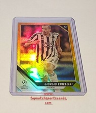 2021/22 Topps UEFA Champions League Soccer Yellow Foil Giorgio Chiellini 221/250