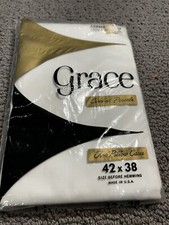 Grace Combed Percale Two Pillow Cases 42x38 Made In USA White