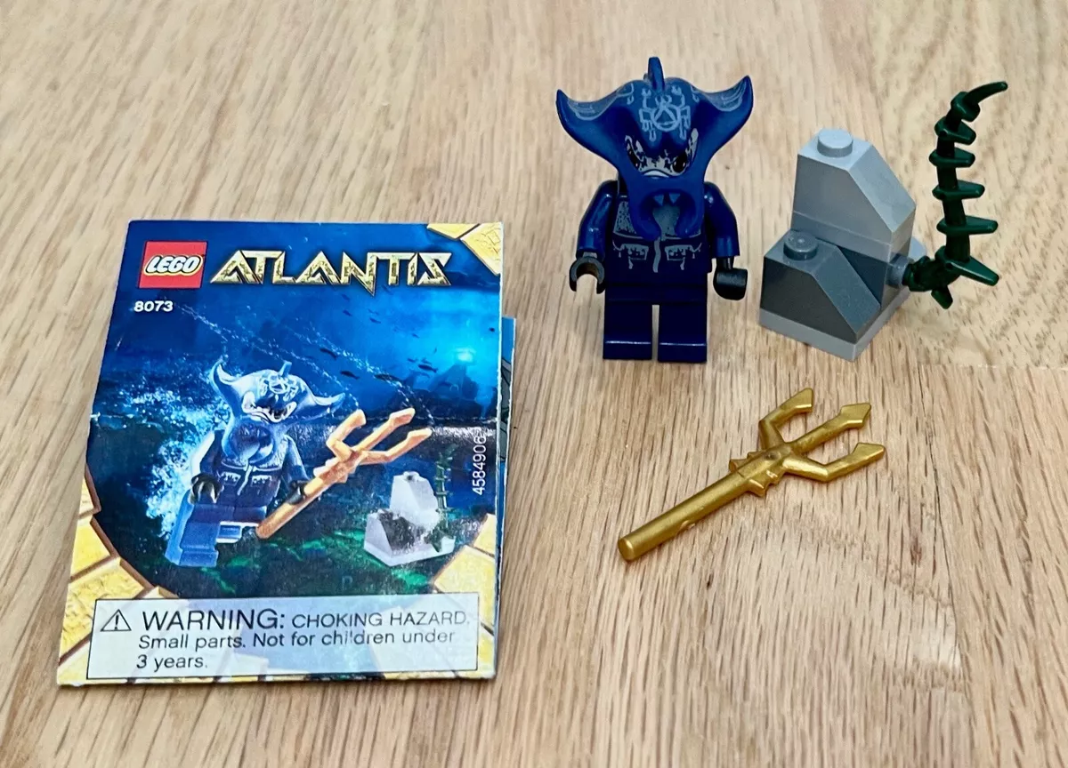 Gennemsigtig Perennial analyse Complete 2010 Lego Atlantic Manta Warrior Set #8073 with Instructions | eBay