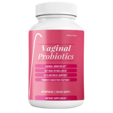 Vaginal Probiotics -Vaginal Odor Relief Supplement, Gut Health - 60 Capsules