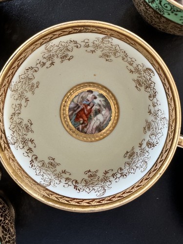 24 Karat Gold Le Mieux, TK Thun Bohemia & Victoria Czechoslovakia Antique China - Picture 19 of 24