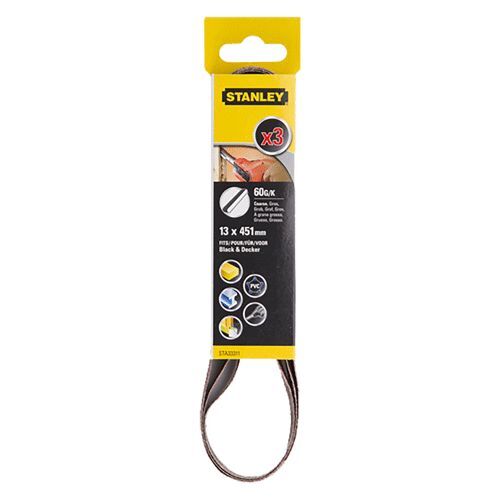 NASTRO ABRASIVO PER LIME ELETTRICHE mm 13 - gr. 60 - art. STA33311-XJ - DF 50411