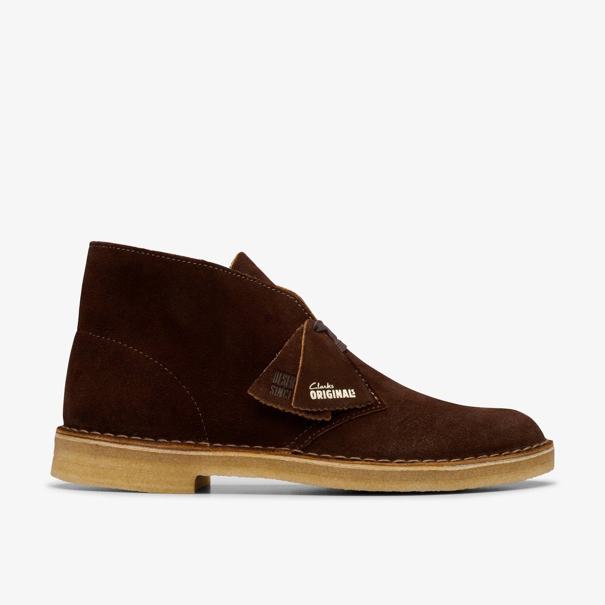 Clarks Originals Men's Desert Boot Brown/Chestnut Suede 26180186