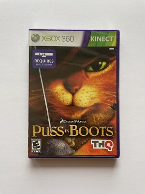 Puss In Boots Xbox 360 Brand New/ Sealed 