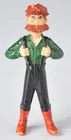 Vintage Marx B O Plenty Dick Tracy Newspaper Comic Plastic Figure Germany 1950s
