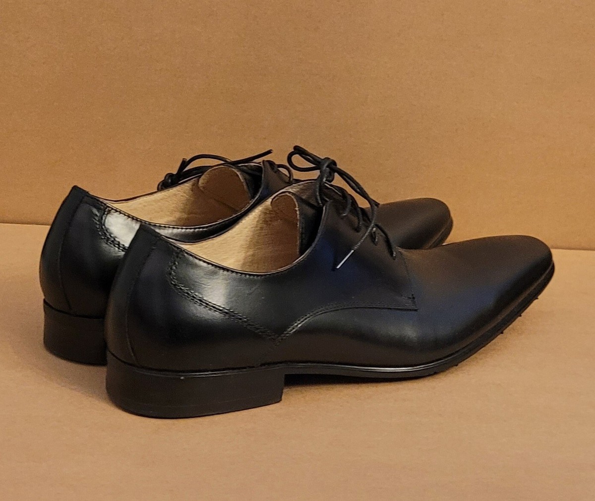 Saks Fifth Avenue Red Men\'s Dress Shoes Size 10.5 Leather Black RED by Saks Fifth Avenue Men main image 3