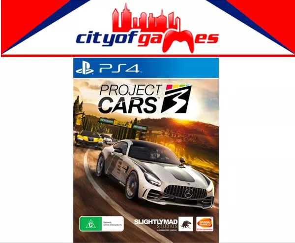 Project Cars 3, PS4 Game, BRANDNEW