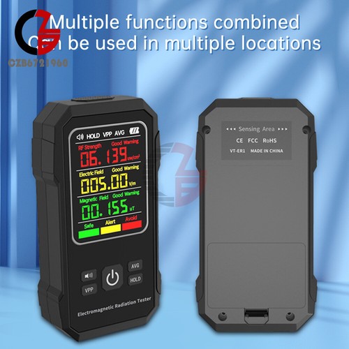 Digital EMF Meter Electromagnetic Field Radiation Detector RF Strength Detection - Picture 11 of 21