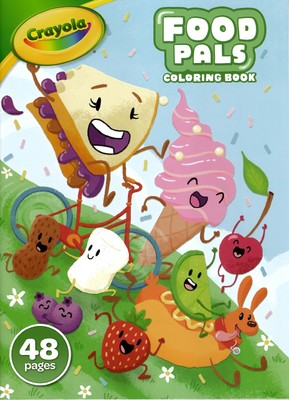 Crayola Food Pals Coloring Book - 48 pages