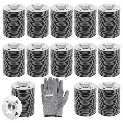 600 Pcs Foam Board Fasteners Washers, 1-1/8 Inch Metal Washers for Foam Board...
