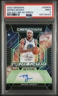 Panini Obsidian Moses Moody Galaxy Ink Etch Green /25 PSA 9 Auto