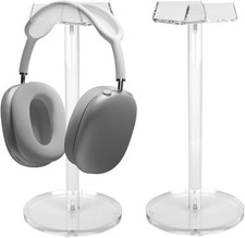 Premium Acrylic Desktop Headphone Stand, Universal for Music  Gaming Headphones
