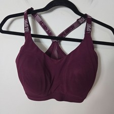 Victoria's Secret 34DD Incredible Lightweight Max Sports Bra Lightly Lined Maroo