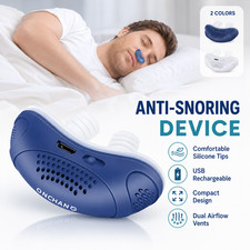 Anti Snoring Device Nose Breathing Aid USB Rechargeable Sleep Clip
