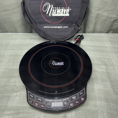 #ad NuWave Model 30131 Precision Heat Induction Cooktop Burner Black 1300w $38.99