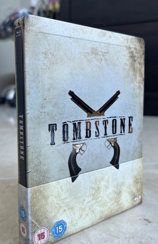 Tombstone (Blu-ray, 2016) OOP Zavvi Exclusive Limited Edition Embossed Steelbook - Picture 11 of 12