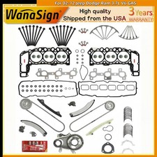 Engine Parts Rebuild Overhaul Kit Timing Chain Kit  For 02-12 Jeep Dodge Ram 3.7