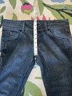 Hudson Dark Wash Jeans Back Button Flap Sz 27 Cotton Blend 5 Pocket Design — photo 5