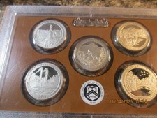 2011 AMERICA THE BEAUTIFUL QUARTER PROOF SET - NO BOX/COA
