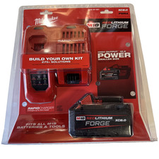 Milwaukee M18 18V Lith-Ion RED-Lith FORGE Starter Kit 8.0Ah Battery 48-59-1881