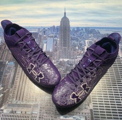 Under Armour Blur 2 MC Football Cleat Shoe Purple Mens Size 12 3027978 500 New
