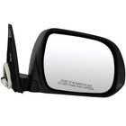 Power Black Passenger Side Side Mirror for 2008-2014 Toyota Highlander 3 Wires