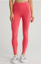 Free People Movement Never Better 7/8 Leggings Womens Medium Hibiscus Pink