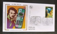Enveloppe Premier 1er jour Le Siècle Au Fil Du Timbre N° 3374 Obl Paris 2001