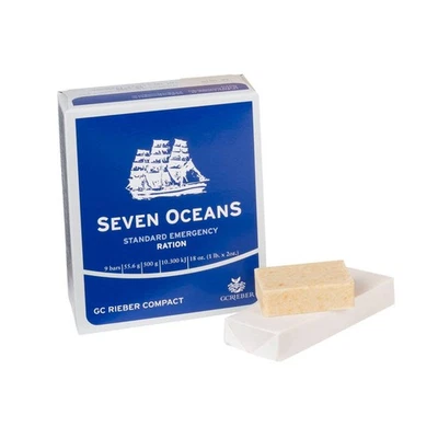 GC Rieber Notration Seven Oceans 2450 kcl 500 g Survival Outdoor Camping Militär
