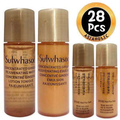 Sulwhasoo Concentrated Ginseng Rejuvenating 5ml Water (14pcs) + Emulsion (14pcs)
