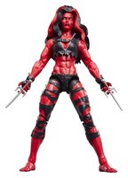 Hasbro Marvel Legends Red She-Hulk Actionfigur 15 Cm