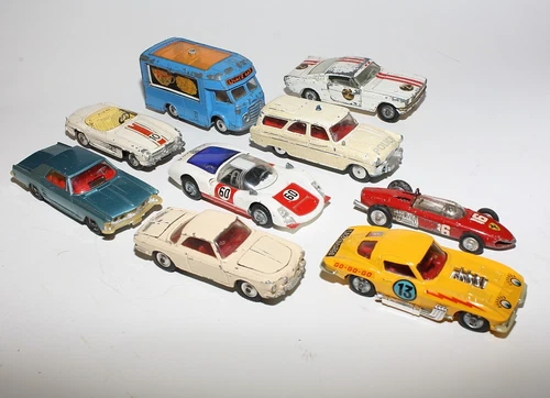 Corgi Vintage Joblot x 9 for Spares or Restore